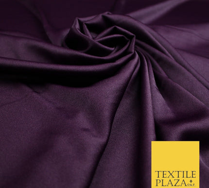 30 COLOURS- Silky Smooth Stretch Twinkle Sparkle Satin Dress Fabric Drape Lining