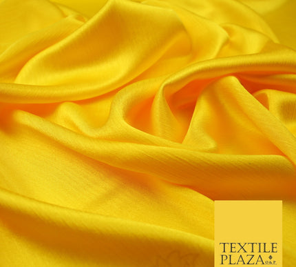 OVER 20 COLOURS - Premium Plain Dyed Yoryu Satin Crinkle Effect Dress Fabric 59″