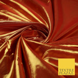 24 COLOURS - Metallic Two Tone Lame Fabric Shiny Mirror Foil Dancewear Costume