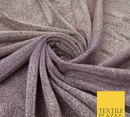 OVER 20 COLOURS - Sparkly Two Tone Glitter Stretch Shimmer Moonlight Fabric 56"