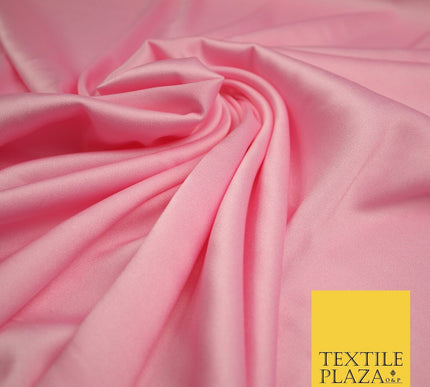 30 COLOURS- Silky Smooth Stretch Twinkle Sparkle Satin Dress Fabric Drape Lining