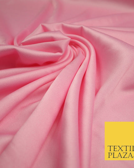 30 COLOURS- Silky Smooth Stretch Twinkle Sparkle Satin Dress Fabric Drape Lining