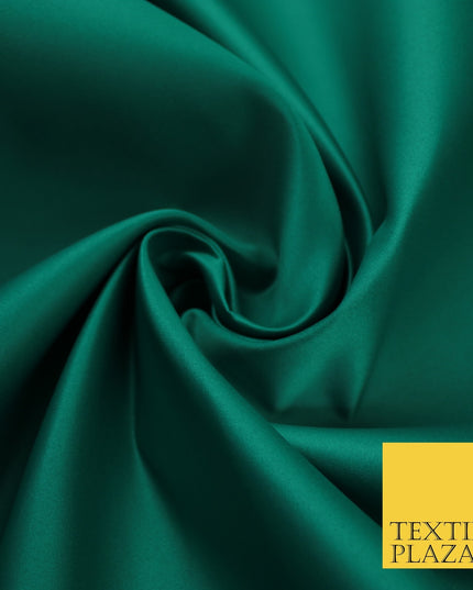 46 COLOURS Premium Plain Smooth Heavy Matt Duchess Bridal Satin Fabric Dress 60"