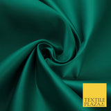 46 COLOURS Premium Plain Smooth Heavy Matt Duchess Bridal Satin Fabric Dress 60"