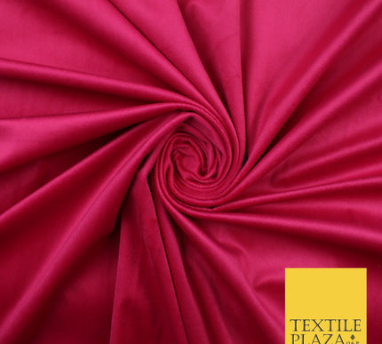 17 COLOURS - LUXURY Plush Plain Stretch Velvet Velour Fabric Material Craft 59"