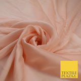 4 COLOURS Semi-Sheer Chiffon Georgette Fabric Bridal Dress Craft 47" Wide