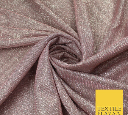 OVER 20 COLOURS - Sparkly Two Tone Glitter Stretch Shimmer Moonlight Fabric 56"