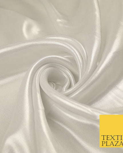 36 COLOURS - Fine Silky Metallic Foil Shimmer Satin Georgette Dress Fabric Drape