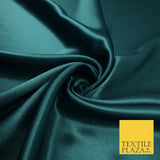 OVER 45 COLOURS - Plain Solid Crepe Back Satin Fabric Material Dress Bridal 45"