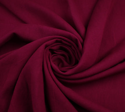42 COLS Luxury Soft Plain Non-Stretch Spun Rayon Viscose Fabric Dress Drapes 52"
