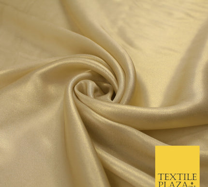 36 COLOURS - Fine Silky Metallic Foil Shimmer Satin Georgette Dress Fabric Drape