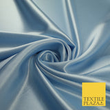OVER 45 COLOURS - Plain Solid Crepe Back Satin Fabric Material Dress Bridal 45"