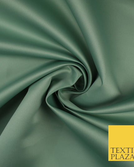 46 COLOURS Premium Plain Smooth Heavy Matt Duchess Bridal Satin Fabric Dress 60"