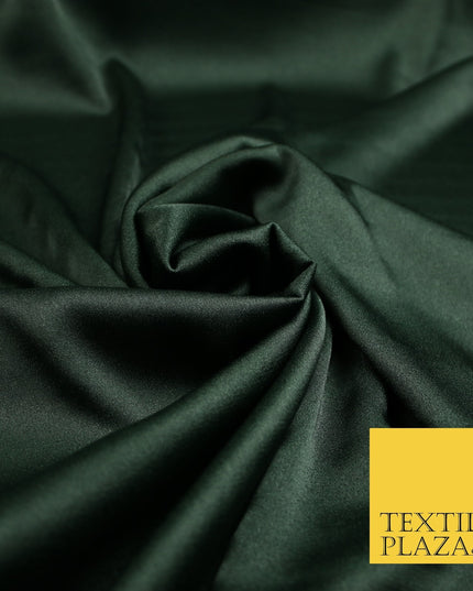 30 COLOURS- Silky Smooth Stretch Twinkle Sparkle Satin Dress Fabric Drape Lining