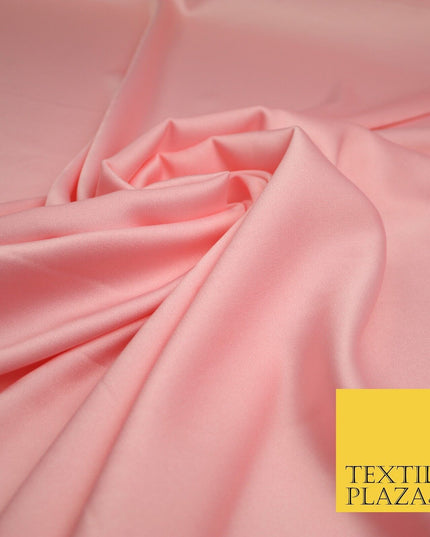 30 COLOURS- Silky Smooth Stretch Twinkle Sparkle Satin Dress Fabric Drape Lining