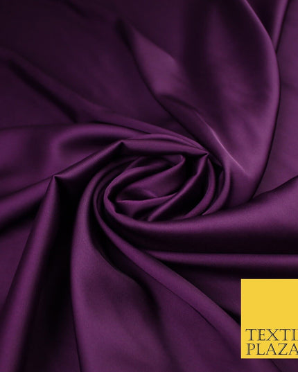 OVER 30 COLOURS Fine Silky Smooth Liquid Sateen Satin Dress Fabric Drape Lining