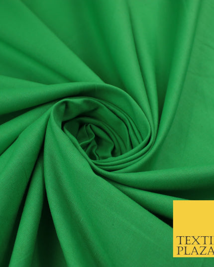 30 COLOURS - Plain Smooth Cotton Square Soft Fabric Dress Material Decor 56"