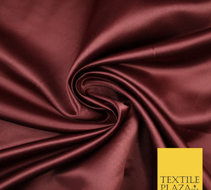 Plain Smooth Matt Duchess Satin Fabric Material Bridal Wedding Dress 58"