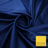 OVER 30 COLOURS Fine Silky Smooth Liquid Sateen Satin Dress Fabric Drape Lining