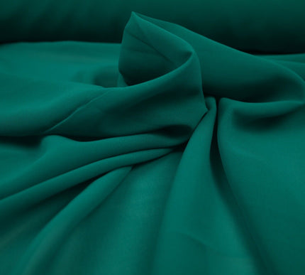 OVER 25 COLOURS Premium Plain Dyed Chiffon Fine Soft Georgette Dress Sari Fabric