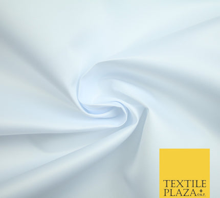 46 COLOURS Premium Plain Smooth Heavy Matt Duchess Bridal Satin Fabric Dress 60"