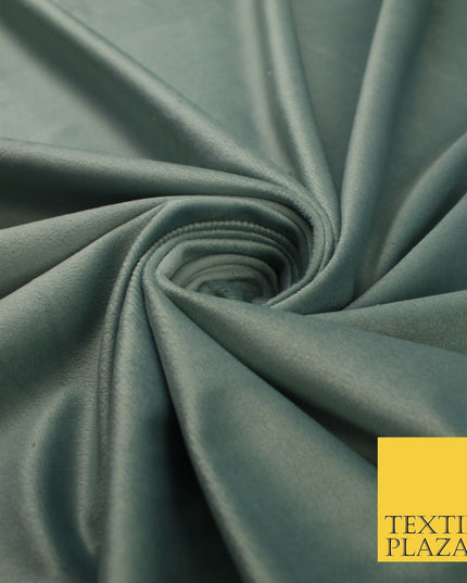 17 COLOURS - LUXURY Plush Plain Stretch Velvet Velour Fabric Material Craft 59"