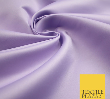 46 COLOURS Premium Plain Smooth Heavy Matt Duchess Bridal Satin Fabric Dress 60"