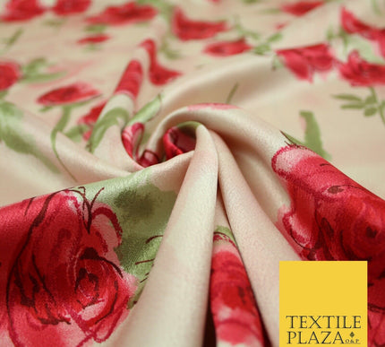 Mix Floral Animal Abstract Printed Fine Crepe Polyester Summer Dress Fabric 58"