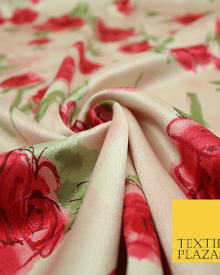 Mix Floral Animal Abstract Printed Fine Crepe Polyester Summer Dress Fabric 58"