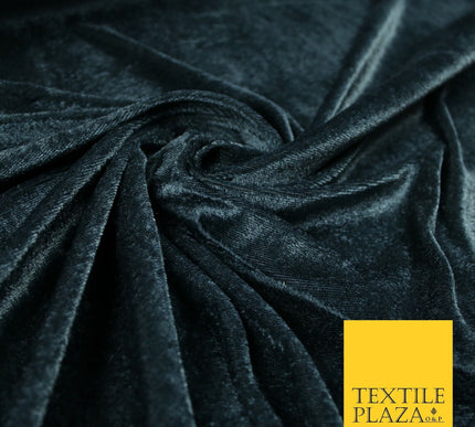 OVER 25 COLOURS Soft Plain Stretch Velvet Velour Fabric Material Dress Craft 58"