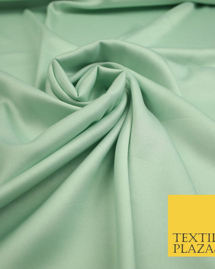 30 COLOURS- Silky Smooth Stretch Twinkle Sparkle Satin Dress Fabric Drape Lining