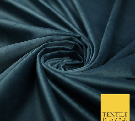 17 COLOURS - LUXURY Plush Plain Stretch Velvet Velour Fabric Material Craft 59"