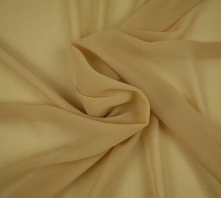 OVER 25 COLOURS Premium Plain Dyed Chiffon Fine Soft Georgette Dress Sari Fabric