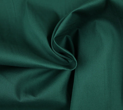 PREMIUM POPLIN 100% PURE COTTON SOLID PLAIN DYED FABRIC DRESS CRAFT MATERIAL 59"