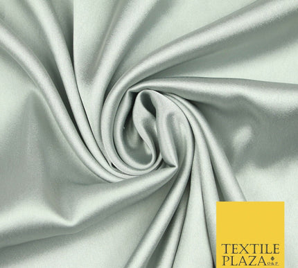 OVER 40 COLOURS Silky Smooth Lightweight Charmeuse Satin Dress Fabric Bridal