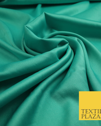30 COLOURS- Silky Smooth Stretch Twinkle Sparkle Satin Dress Fabric Drape Lining