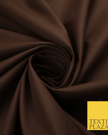 30 COLOURS - Plain Smooth Cotton Square Soft Fabric Dress Material Decor 56"