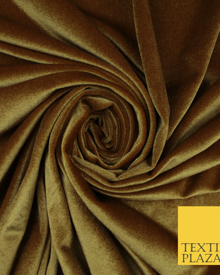 17 COLOURS LUXURY Plush Plain Stretch Velvet Velour Fabric Material Craft 58" D