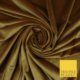 17 COLOURS LUXURY Plush Plain Stretch Velvet Velour Fabric Material Craft 58" D