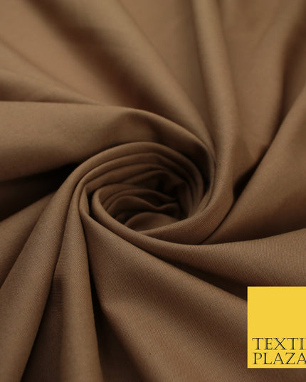 30 COLOURS - Plain Smooth Cotton Square Soft Fabric Dress Material Decor 56"