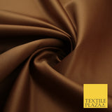 46 COLOURS Premium Plain Smooth Heavy Matt Duchess Bridal Satin Fabric Dress 60"