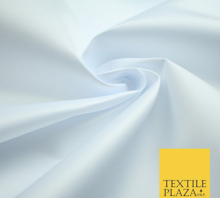 46 COLOURS Premium Plain Smooth Heavy Matt Duchess Bridal Satin Fabric Dress 60"
