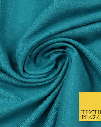 Plain Smooth 100% Polyester 230cm EXTRA WIDE Sheeting Fabric Material 7 COLOURS