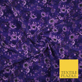 Mix Floral Animal Abstract Printed Fine Crepe Polyester Summer Dress Fabric 58"