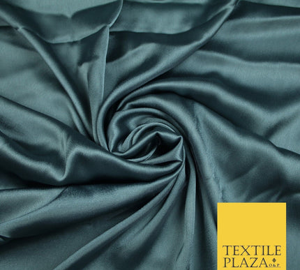 OVER 40 COLOURS Silky Smooth Lightweight Charmeuse Satin Dress Fabric Bridal
