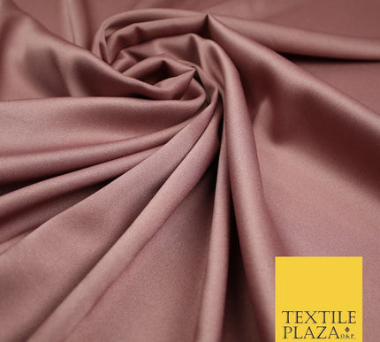 30 COLOURS- Silky Smooth Stretch Twinkle Sparkle Satin Dress Fabric Drape Lining