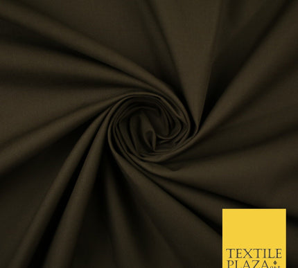 OVER 20 COLOURS - Polycotton Drill Fabric Twill Uniform Workwear Dress Craft 61"