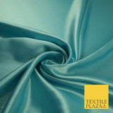 OVER 45 COLOURS - Plain Solid Crepe Back Satin Fabric Material Dress Bridal 45"