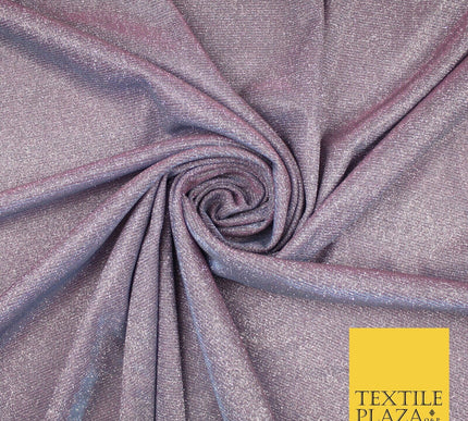 OVER 20 COLOURS - Sparkly Two Tone Glitter Stretch Shimmer Moonlight Fabric 56"