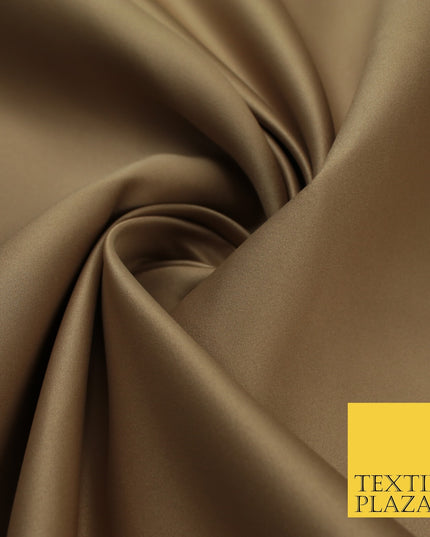 46 COLOURS Premium Plain Smooth Heavy Matt Duchess Bridal Satin Fabric Dress 60"